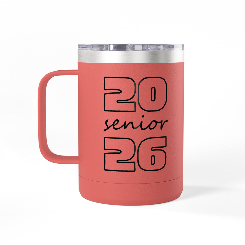 Coffee Mug Tumbler - Class of 2026 (15oz)