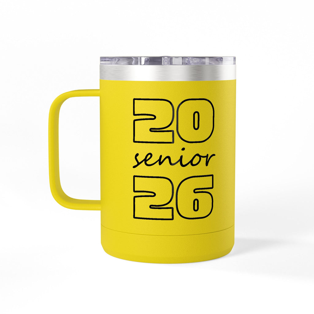 Coffee Mug Tumbler - Class of 2026 (15oz)